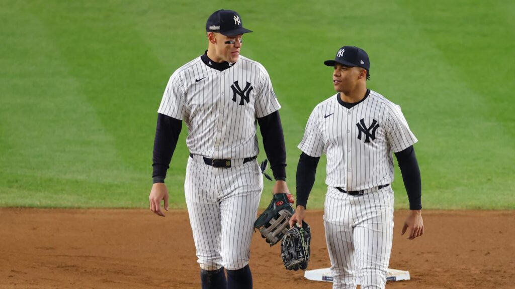 Aaron Judge responde a Juan Soto tras su firma con los Mets: “Estoy en desacuerdo con él”
