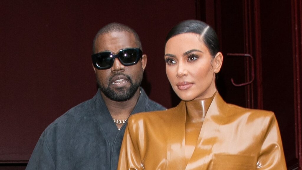 Kim Kardashian y Kanye West se reunieron durante el concierto de North