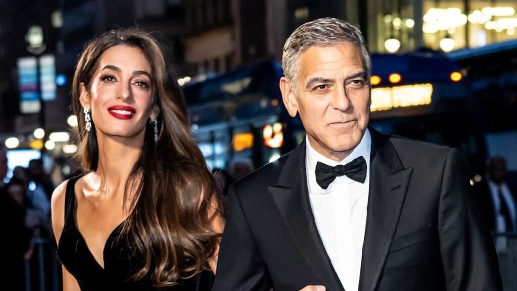 George y Amal Clooney disfrutan de una noche en la ciudad de Nueva York