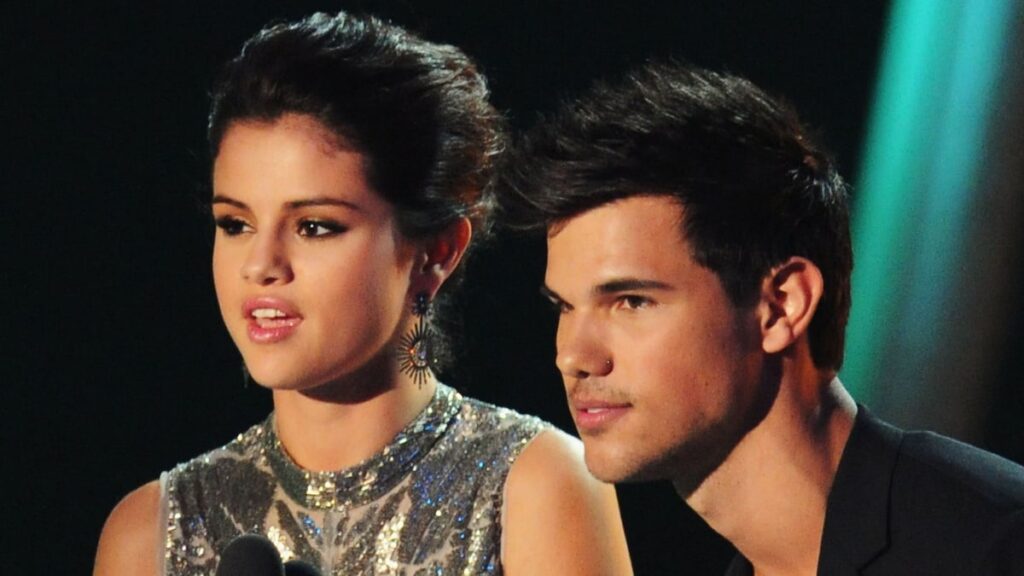 Taylor Lautner golpea los enemigos de Selena Gomez por el cuerpo avergonzándola después de los premios 2025 SAG Awards