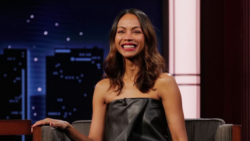 El hijo de Zoe Saldaña solicitó permiso para disfrutar de la música de Kendrick Lamar después de su presentación del Super Bowl