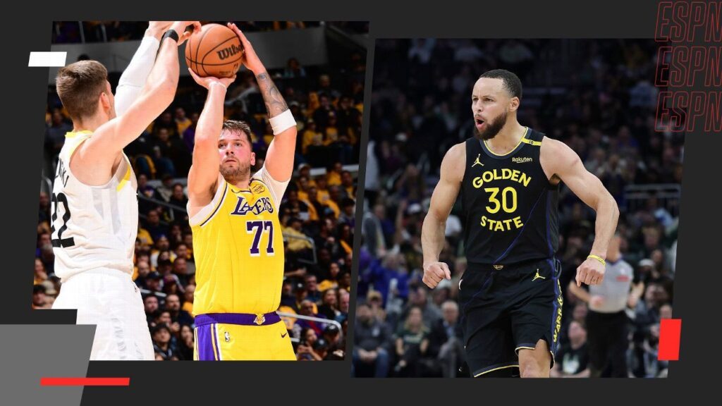 Doncic Debutó Con Los Lakers y Curry Llegó A 1.000 Partidos Con Los Warriors