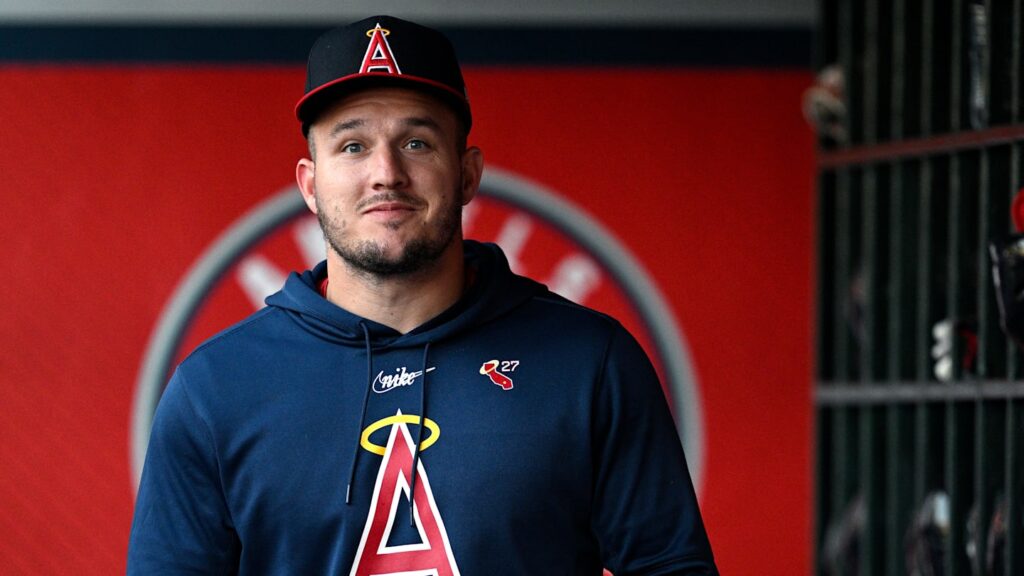 Mike Trout anuncia que cambiará de posición para evitar lesiones