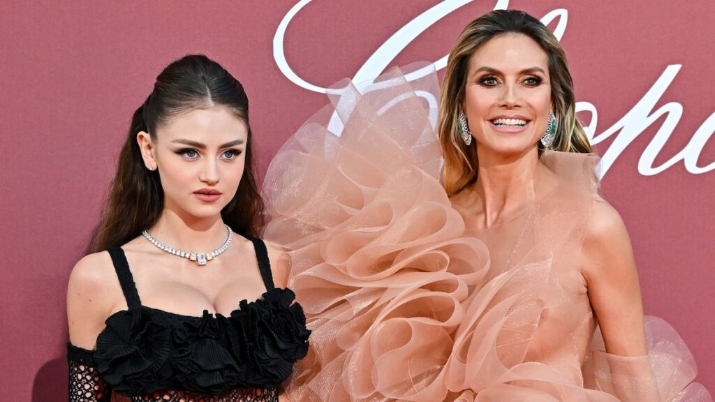 Ella se parece a su madre Heidi