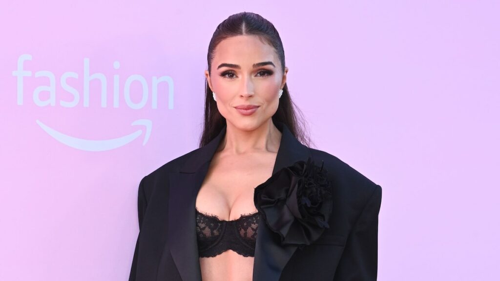 Olivia Culpo invita al presidente Trump a la alfombra roja del Super Bowl
