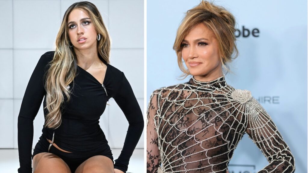 Tate McRae y Jennifer López están obsesionados con esta tendencia de mezclilla Y2K