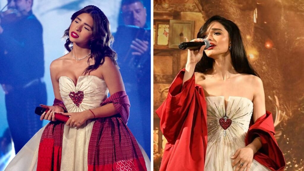 Ángela Aguilar y Rachel Zegler usan el mismo vestido de vestido blanco audaz para celebrar la herencia latina Ángela Aguilar y Rachel Zegler usan el mismo vestido de vestido blanco audaz para celebrar la herencia latina