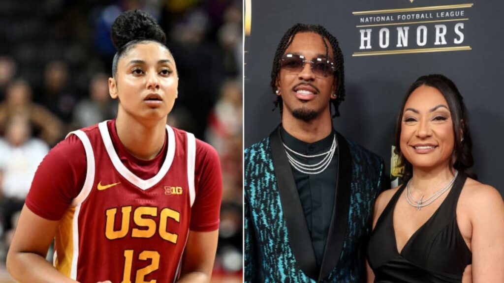 Por qué la gente culpa a la madre de Jayden Daniels por la lesión de Juju Watkins