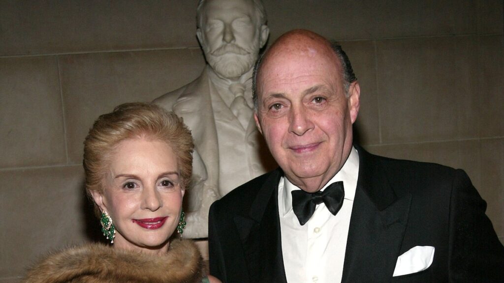 Carolina Herrera honra al difunto esposo Reinaldo con un sincero tributo Carolina Herrera honra al difunto esposo Reinaldo con un sincero tributo