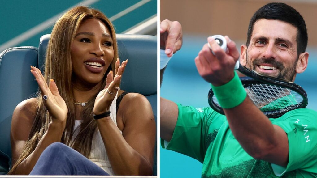 Novak Djokovic gana en Miami después de ‘Starstruck’ Serena Williams Moment