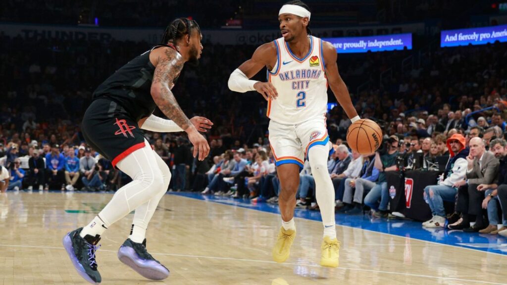 Shai Deslumbró con 51 Puntos en el Thunder; Irving se lesiono en los Mavericks