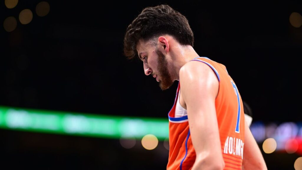 Thunder: Chet Holmgren (Esguince de Tobillo) No Jugará vs. Spurs