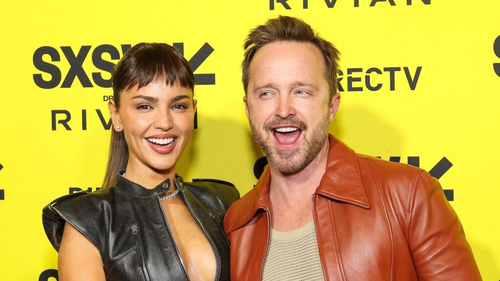Eiza González y Aaron Paul Beam en SXSW para el estreno de ‘Ash’