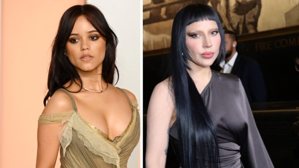 Lady Gaga habla ‘Amazing Time’ con Jenna Ortega filmando ‘Miércoles’ Temporada 2