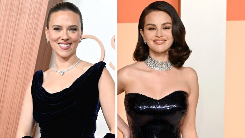 Scarlett Johansson está ‘invertido’ en el romance de Selena Gomez y Benny Blanco, los llama una pareja ‘muy linda’