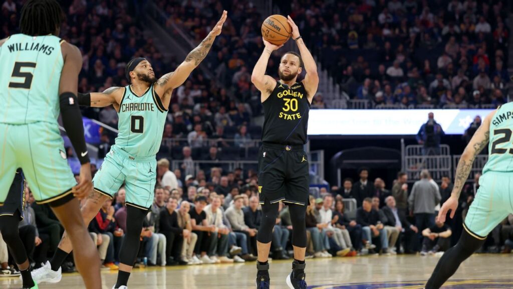 ¿4,000 triples? ¿Qué le Espera al Extraordinario Récord de la Nba de Steph Curryel Mejor Tirador de la Historia de la Nba Está A Punto de Alcanzars LOS 4.000 triples. ¿Hasta Dónde Podría Llevar Steph Su Récord y Qué Jóvenes Estrellas Tienen la Oportunidad de Desafiarlo? 7Hzach Kramezra Shaw/Getty Images