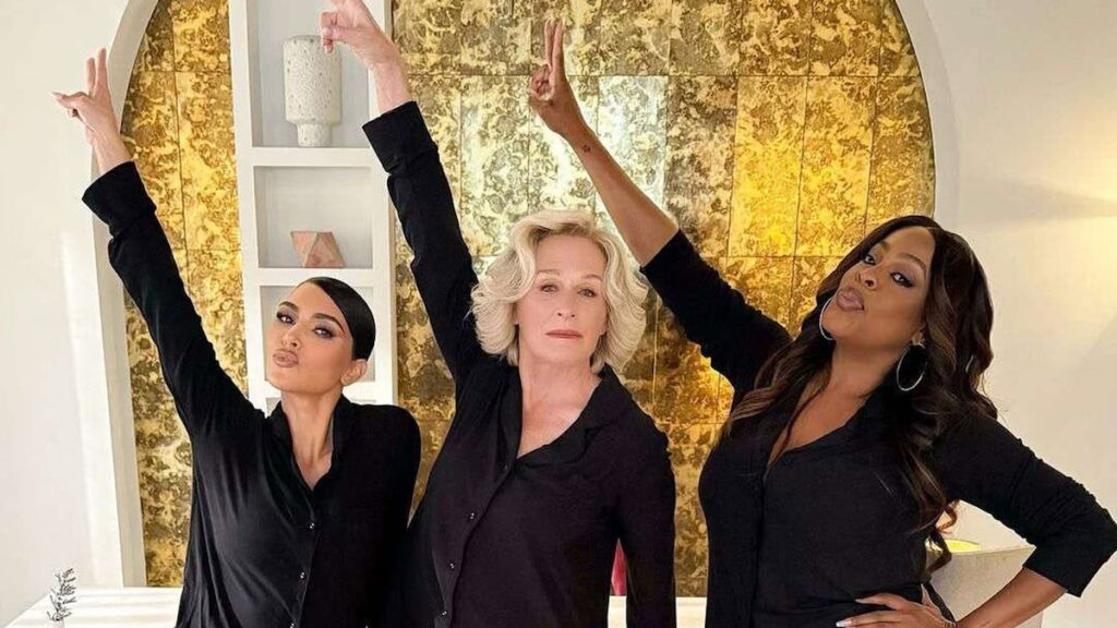 A Glenn Close le encantaba “conocer” a Kim Kardashian