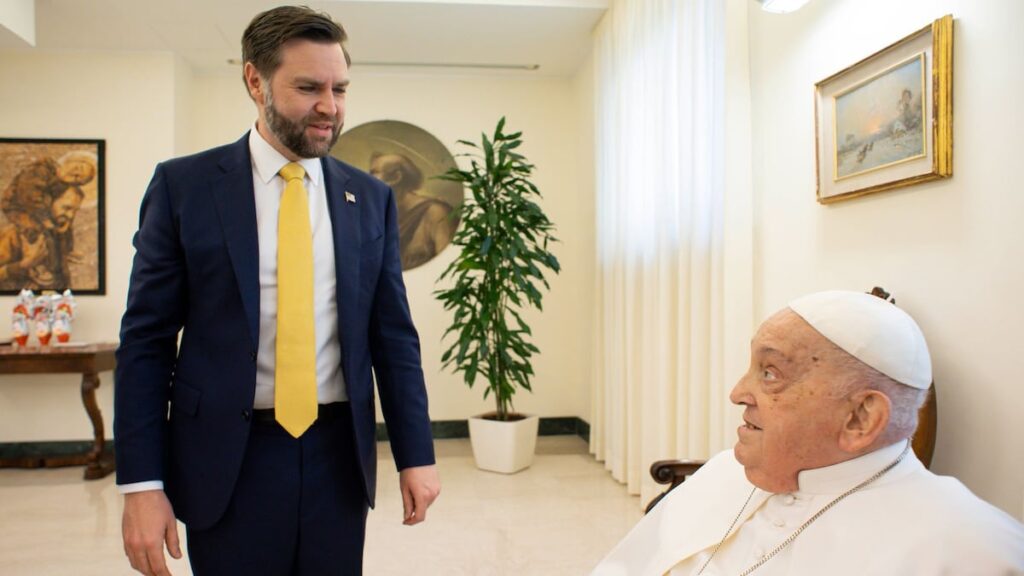 El vicepresidente JD Vance dice que fue ‘una gran bendición’ conocer al Papa Francisco 24 horas antes de su muerte