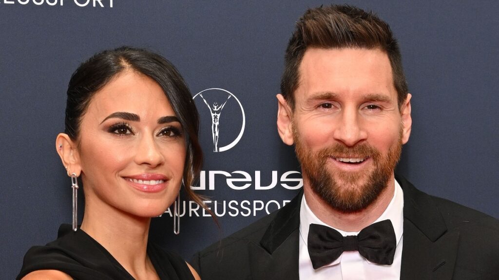 Lionel Messi trae a su familia a ver a Novak Djokovic en Miami