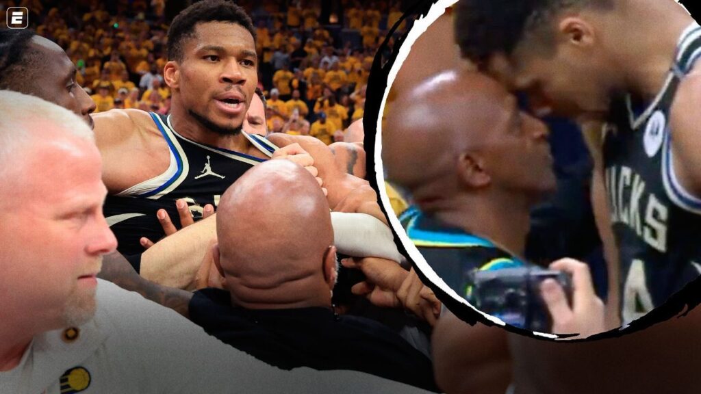 Giannis Aborda Confrontación con el Padre de Tyrese Haliburton