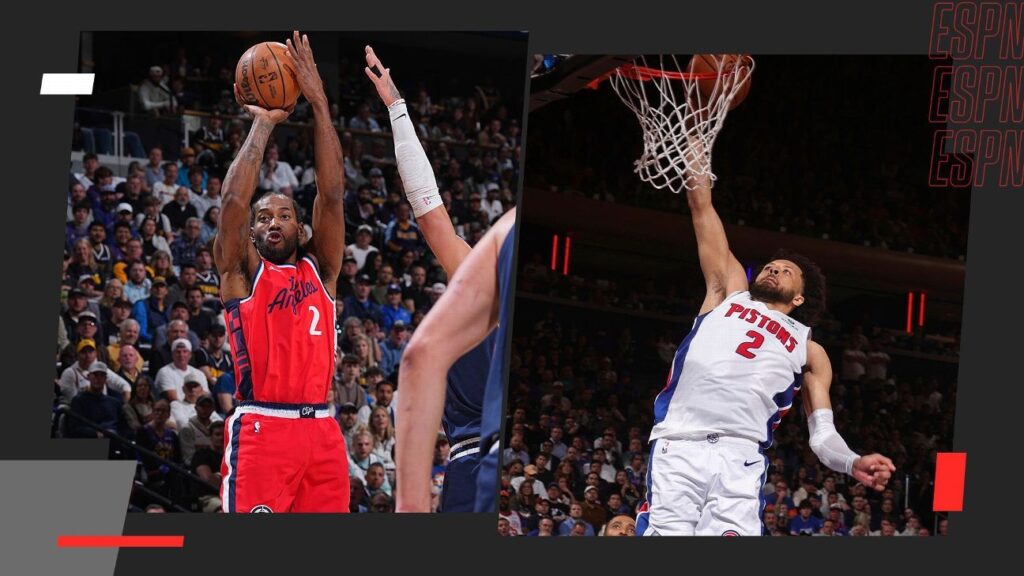 NBA: Pistons y Clippers Igualaron SUS Series de Playoffs Ante Knicks y Nuggets