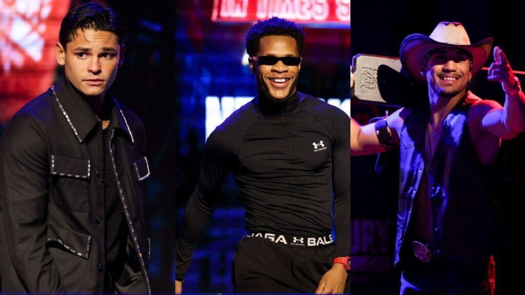 Ryan García, Teófimo y Haney: ¿Quién tiene más que probar, ganar y perder?Ryan García, Teófimo López y Devin Haney compartirán el Times Square el 2 de mayo en lo que será una de las carteleras más esperadas del año, pero tiene algunas Interrogantes por respondedor.16Mgerman García, ESPN Digitalcris Esqueda/Golden Boy/Getty Images