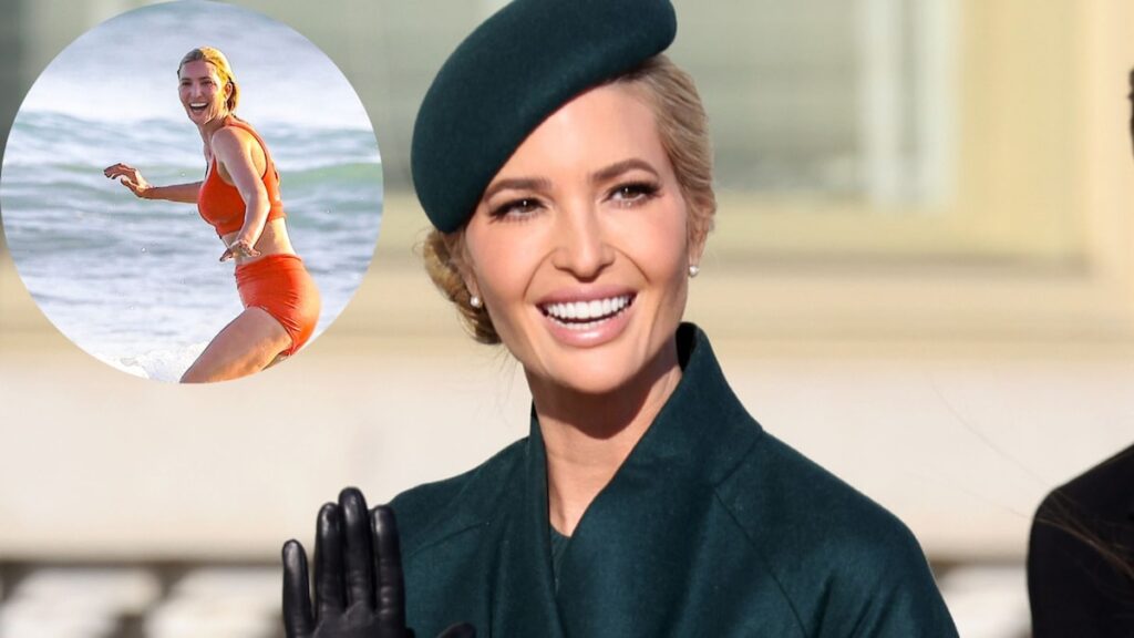 Ivanka Trump aturde en un bikini naranja durante la escapada de surf Costa Rica