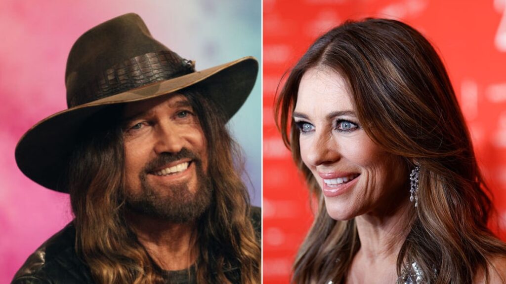 Billy Ray Cyrus revela que Elizabeth Hurley hizo el primer movimiento
