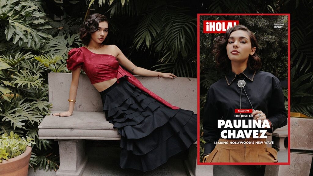 Paulina Chávez en su avance de Hollywood
