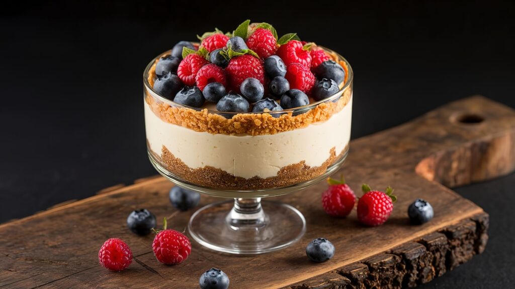 Receta de tarta de queso keto sin hornear