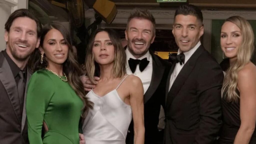 David Beckham suena su 50 cumpleaños con Lionel Messi, Marc Anthony y más estrellas