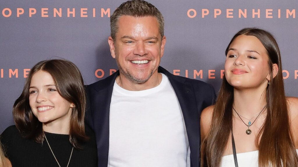 El momento emocional de Matt Damon con sus hijas en Italia en el set de ‘The Odyssey’