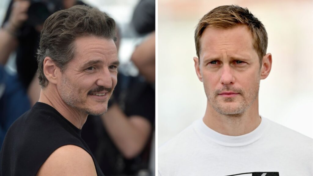 El beso de Cannes de Pedro Pascal y Alexander Skarsgard se vuelve viral