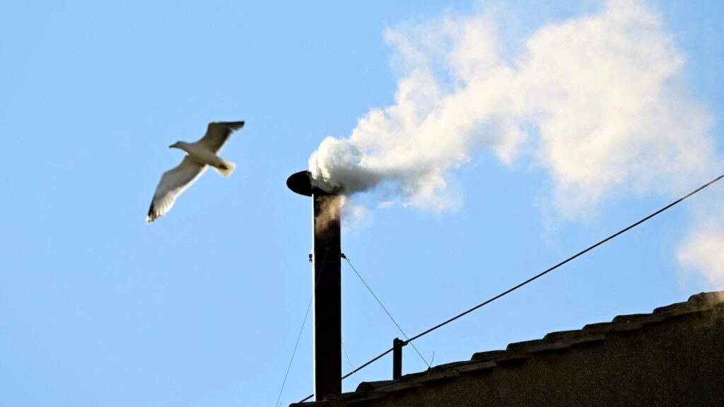 Se ha elegido un nuevo papa: el humo blanco emerge de la Capilla Sixtina