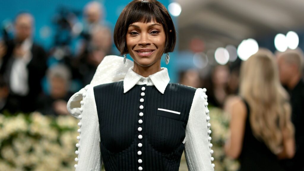 Zoe Saldaña comparte una vista de la escapada familiar con sus hijos y su esposo en Francia