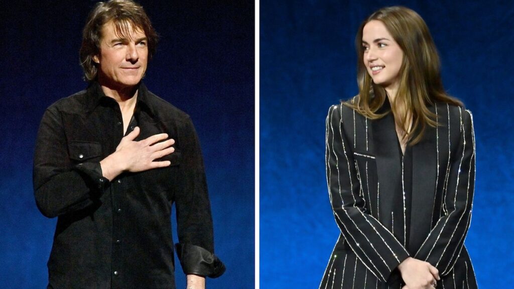 Tom Cruise y Ana de Armas continúan compartiendo vuelos de helicópteros (fotos)