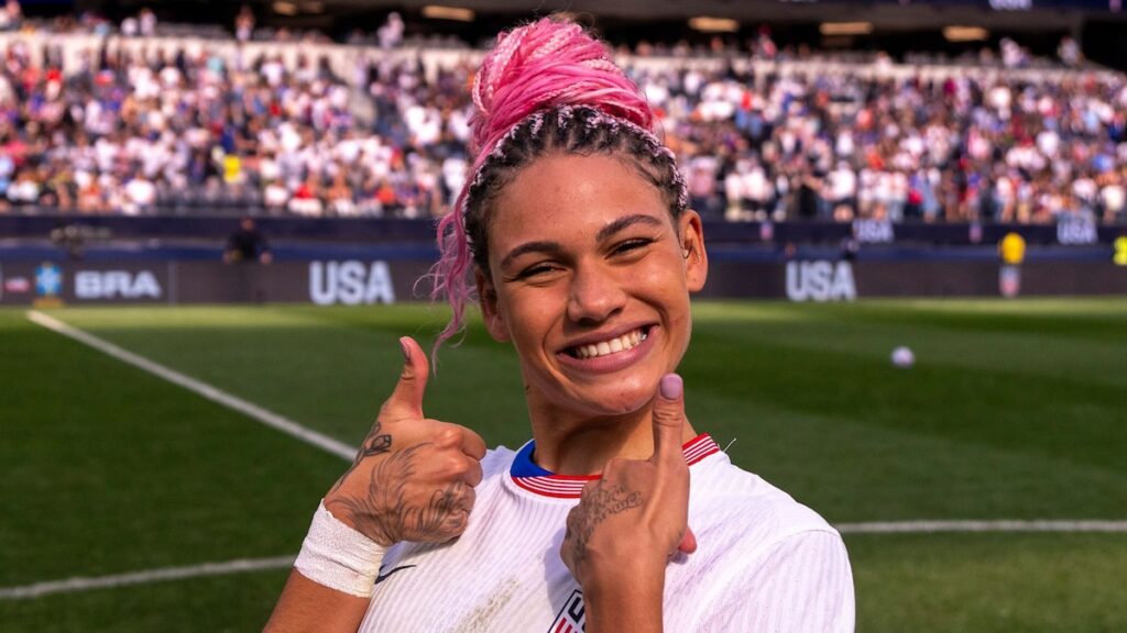 Trinity Rodman comparte la actualización posterior a la lesión después de apoyar a Ben Shelton