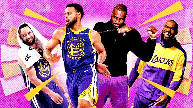 Dominio de LeBron James y Steph Curry Impulsa Tendencia de Tiktok