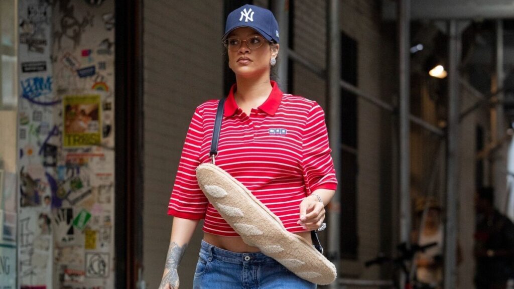 Rihanna’s Bread Bag Street Style se vuelve viral después de la revelación de Baby Gala Baby Gala