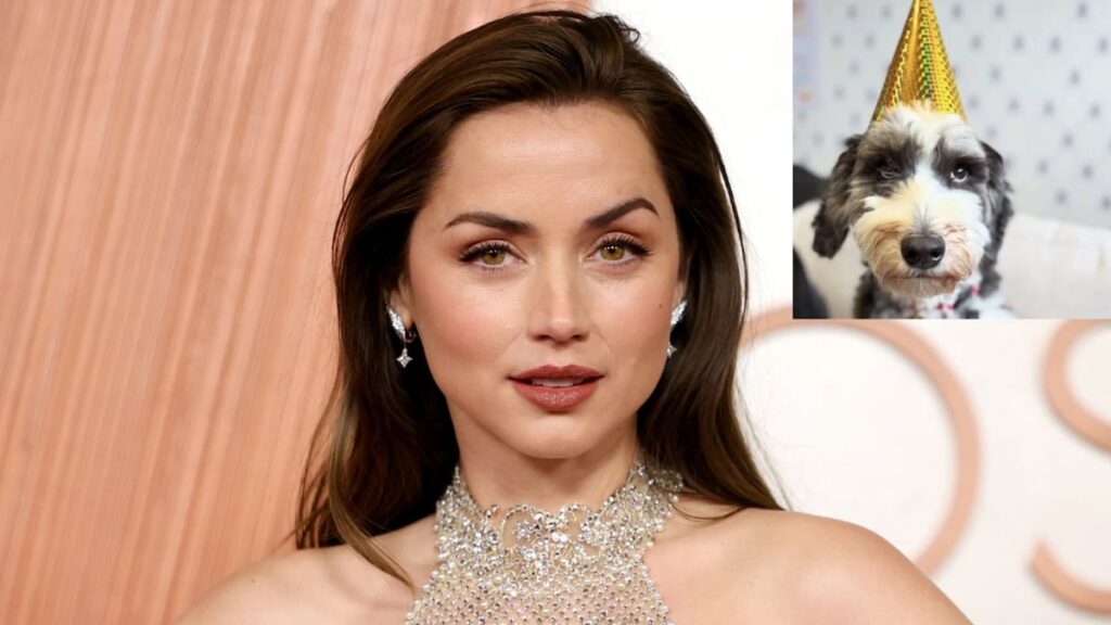 Ana de Armas celebra el cumpleaños de su perro con adorables fotos: ‘Mi salsita’