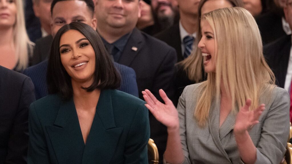 Ivanka Trump reacciona a la graduación de la facultad de derecho de Kim Kardashian