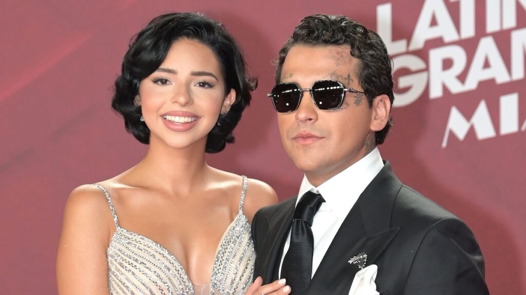 Christian Nodal revela el momento en que se enamoró de Ángela Aguilar