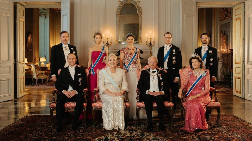 Princesa Sofía de Suecia Misses Tiara Momento con familia real