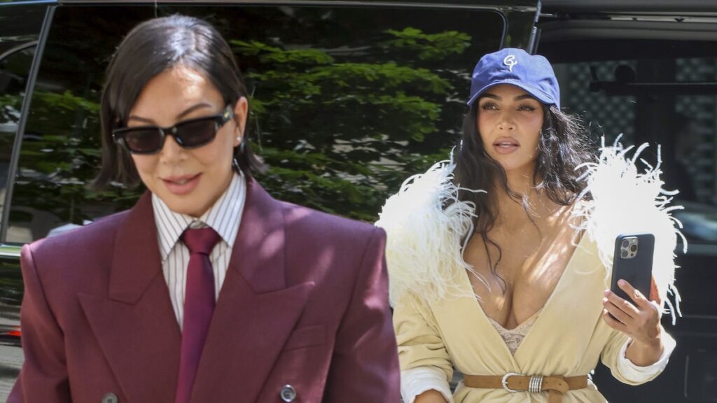 Kim Kardashian y Kris Jenner han convertido su prueba en la Semana de la Moda
