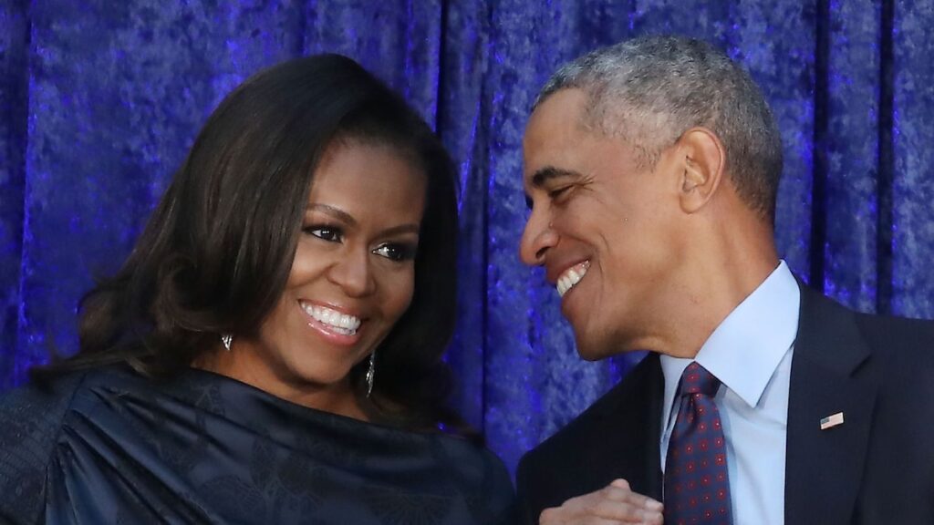 Michelle y Barack Obama disfrutan de la noche de citas de Nueva York después de los rumores de divorcios