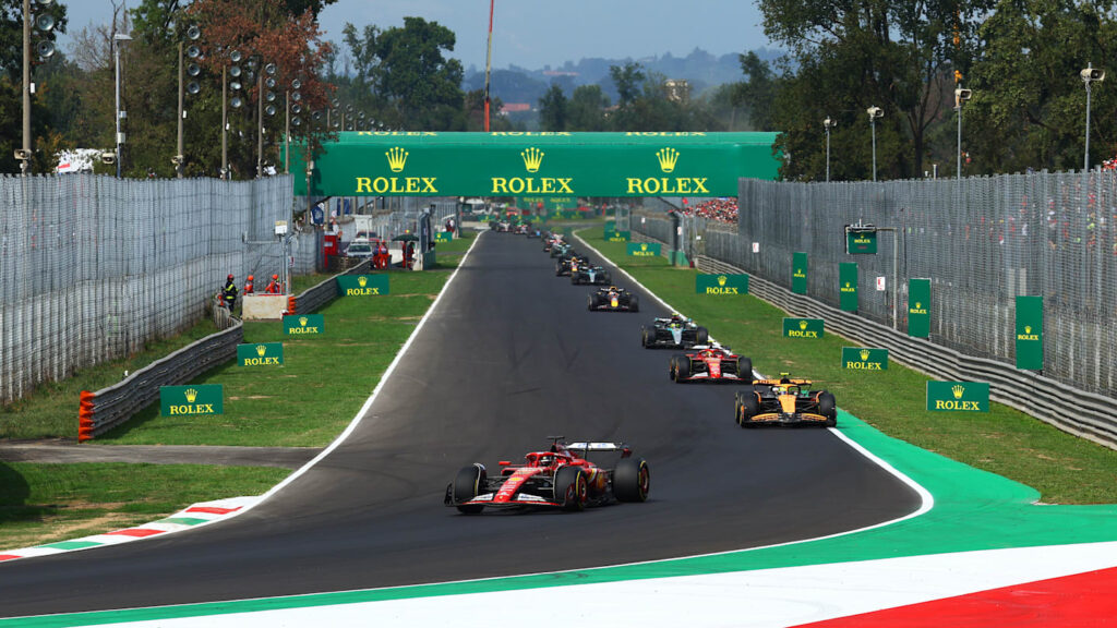 ¿Cómo se llama el circuito de F1 en Italia?