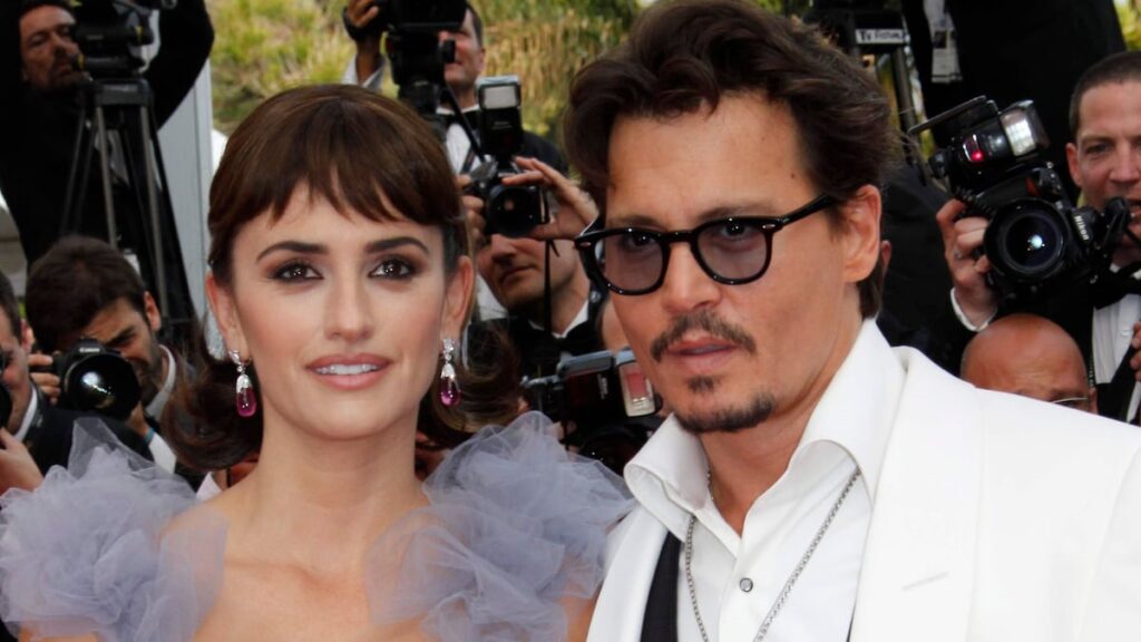Penélope Cruz y Johnny Depp compartieron fotos de su tiempo en Madrid