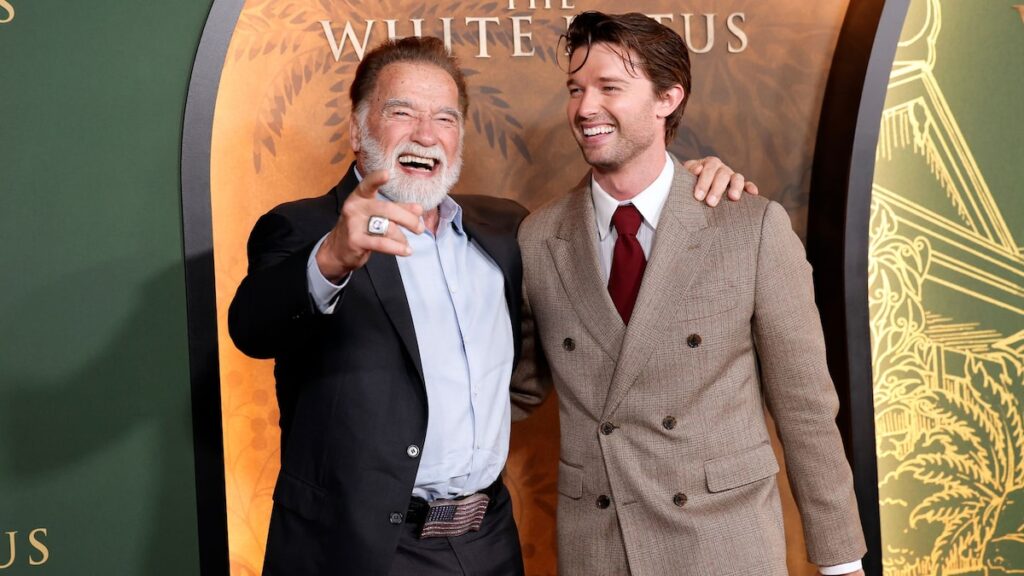 Arnold Schwarzenegger dice que está ‘en el cielo’ con el hijo Patrick superando su fama