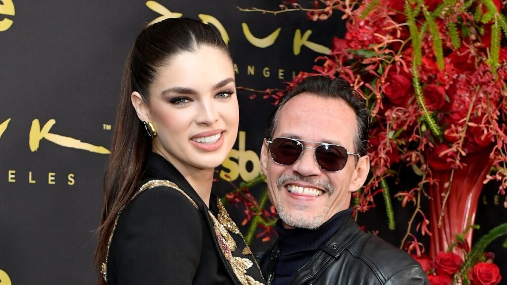 Marc Anthony y Nadia Ferreira convierten el espectáculo de Rauw Alejandro en la noche