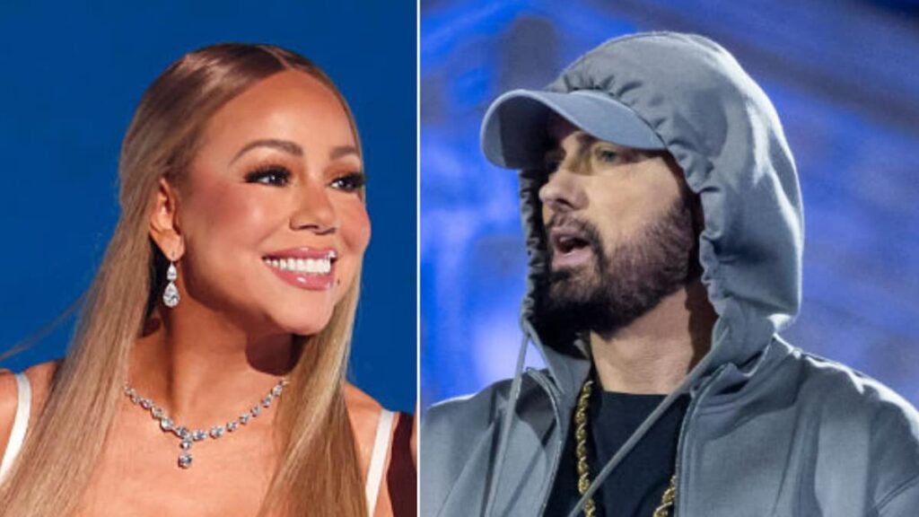 La verdadera razón por la que Eminem y Mariah Carey tenían carne de res: ‘sus inseguridades en juego’